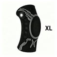 thumbnail image 1 of JWCJ Left Leg Black Knee Brace with Precision Dial System, Adjustable Knob Support for Running and Basketball, Unisex Performance Knee Stabilizer, XL, 1 of 9
