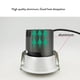 thumbnail image 5 of Interruptor pulsador de metal resistente al agua de 12 mm, 3 V, 5 V, 6 V, 12 V, 24 V, 36 V, 48 V, 220 V, luz LED, interruptor de encendido y apagado momentáneo para PC de motor de automóvil, 5 of 5