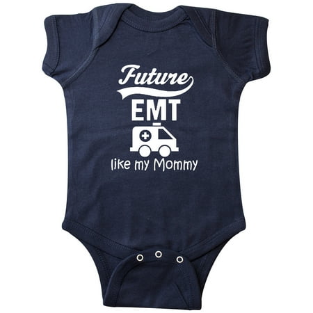 

Inktastic Future EMT Like My Mommy Gift Baby Boy or Baby Girl Bodysuit