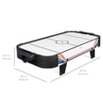 thumbnail image 7 of Best Choice Products 40in Air Hockey Arcade Table w/ 100V Motor, Electric Fan, 2 Strikers, 2 Pucks - Blue/White Arcade, 7 of 7