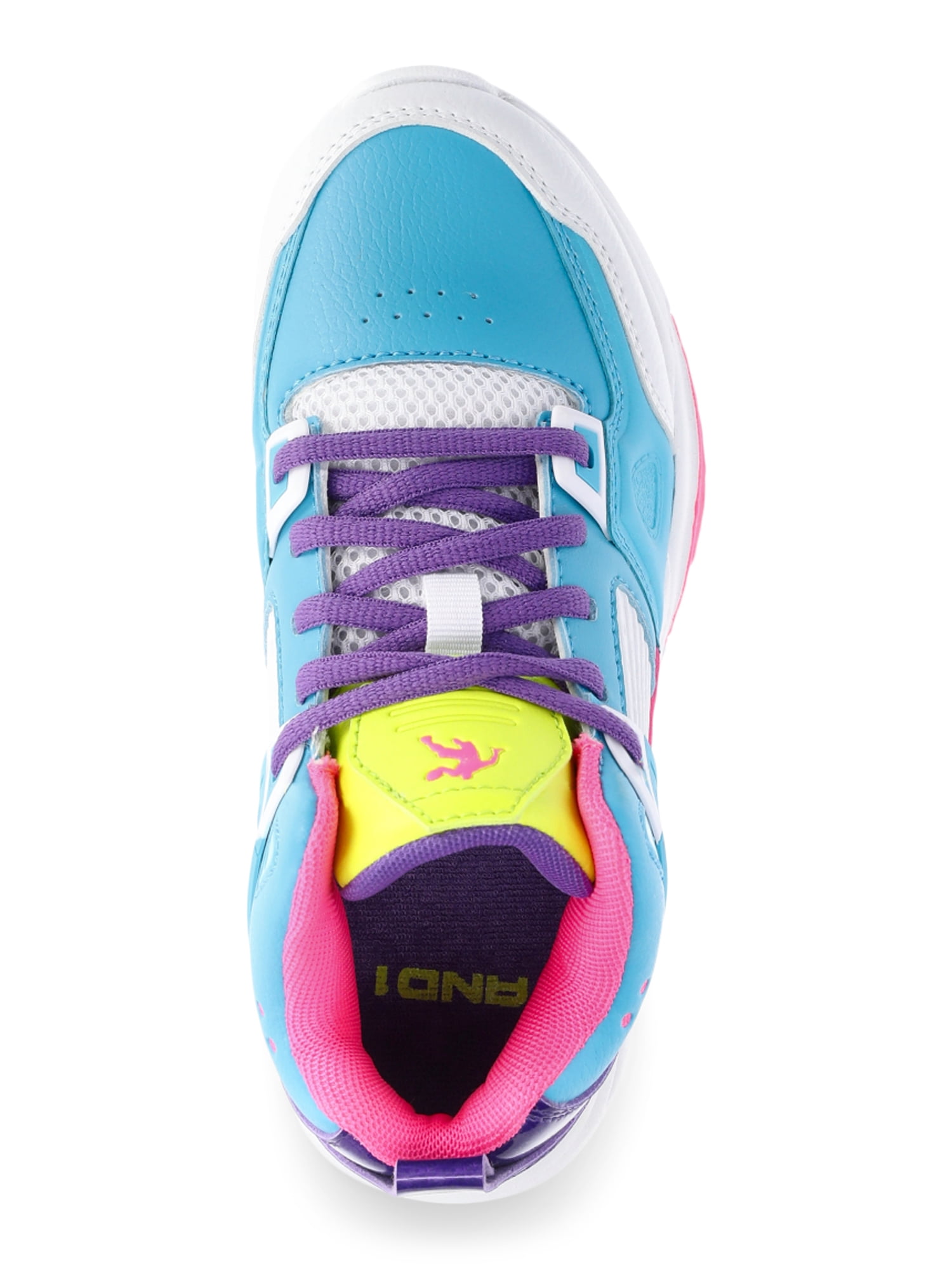AND1 Little & Big Kids Lace-Up Basketball Sneakers