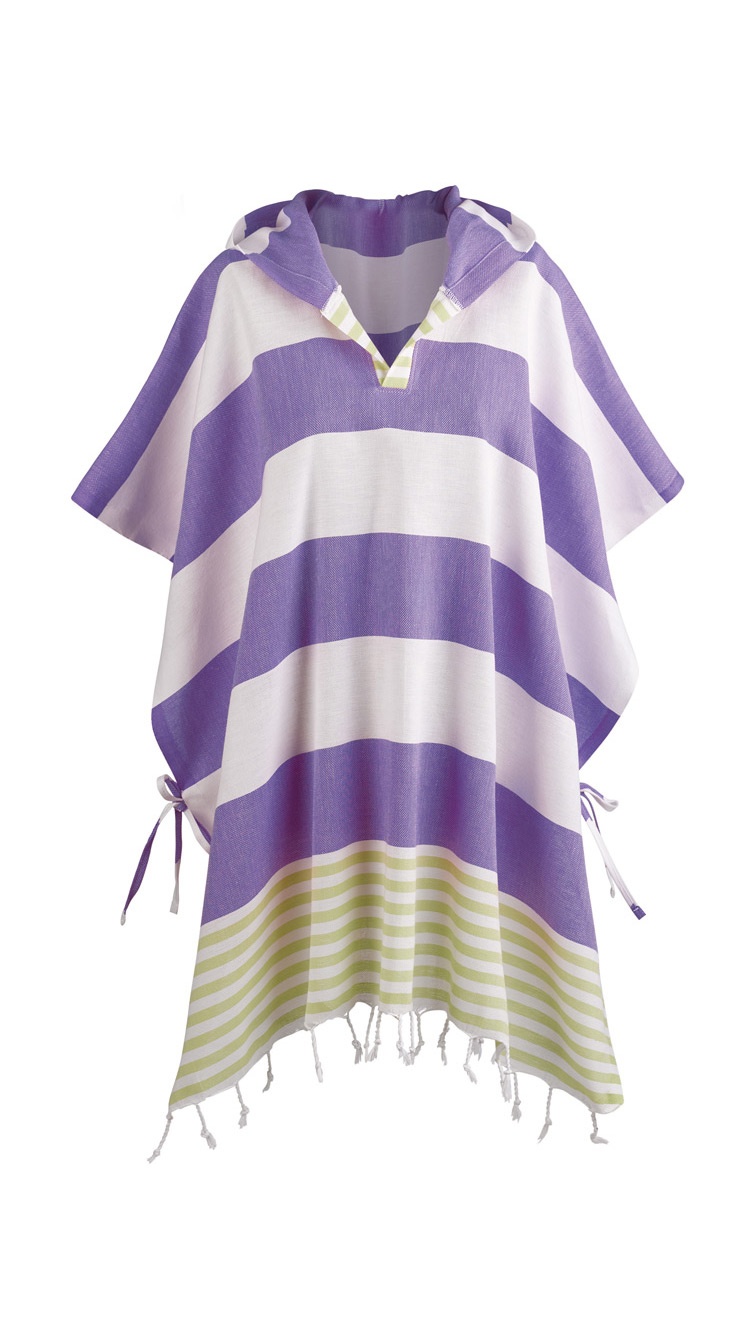 Women's Turkish Towel Ponchos - Hooded 