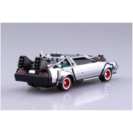 青島文化教材社 ムービーメカシリーズ No.13 バック・トゥ・ザ・フューチャー プルバック Part.3 タイムマシン 1/43スケール プラモデル
