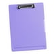 thumbnail image 5 of Portapapeles de perfil bajo con almacenamiento, herramienta de papelería creativa, portapapeles de tamaño PP A4 Violeta, 5 of 8