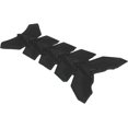thumbnail image 2 of AVEKI 3D Protector Decal Sticker, Motorcycle Gel Oil Gas Tank Pad Fish Bone Protector Decal Sticker Pad Decor Rubber(Black) B0514, 2 of 7