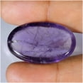 thumbnail image 2 of 52.20Cts Natural Purple Amethyst Oval Shape Cabochon Loose Gemstone, 2 of 2