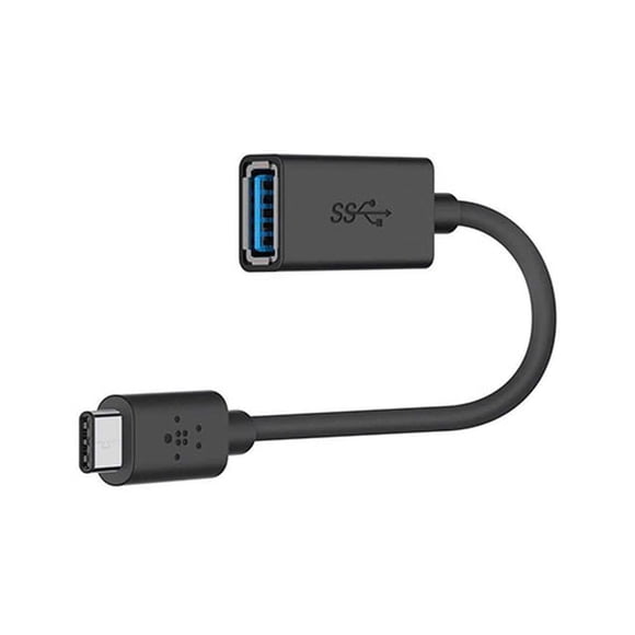 Adaptador USB 3.0 de USB-C a USB-A Belkin Negro