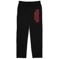 thumbnail image 3 of Stranger Things Men's TV Show Original Logo Adult Loungewear Pajama Pants, 3 of 5