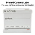 thumbnail image 5 of Staples Corrugated File Box Lift Off Lid Letter/Legal Size White/Black 20/Pack (3325010/3325007), 5 of 9