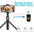 thumbnail image 2 of Selfie Stick Wireless for Samsung Galaxy S23/FE/Plus/Ultra/S24/FE/Plus/Ultra - Built-in Tripod Remote Shutter Stand Self-Portrait Extendable Compact, 2 of 7