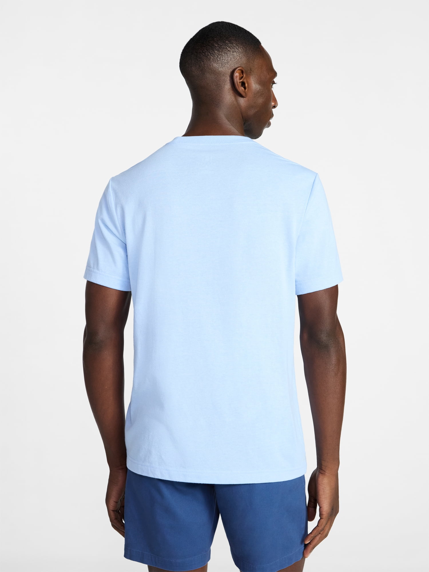 George Men's and Big Men's Classic Fit Crewneck Tee with Short Sleeves, Sizes XS-3XL
