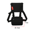 thumbnail image 2 of Paquete de pecho impermeable para deportes al aire libre para hombres, chaleco de paquete de pecho para entrenamiento, ciclismo y senderismo Zhivalor  CPB-DE-SSW1311-2, 2 of 5