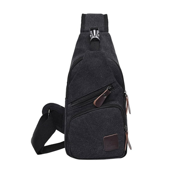 NOKIO Trendy Chest Pack, Minimalist Chest Sling, Personalized Crossbody Bag Men Messenger Bag Fashion Outdoor Canvas Chest Bag Bike Multi Functional Pocket Travel Backpack