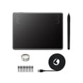 thumbnail image 1 of 1 Ensemble H430P Tablette Graphique Transmission Rapide Résolution 5080LPI Kit de Tablette Multifonctionnelle pour Design Animation - Noir, 1 of 5
