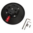 thumbnail image 2 of Vacuum Suction Cup Camera Mount, 1/4in 3/8in Threads Suction Cup Camera Car Mount Large Load Bearing Quick Release  for Door, 2 of 8