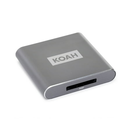 UPC: 0040962873595 | Koah Pro USB 3.1 Type-C XQD Compact Aluminum Shell Card Reader