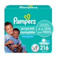 thumbnail image 2 of Pampers Complete Clean Baby Wipes - Fresh Scent, 3 Flip-Top Packs (216 Wipes Total), 2 of 15