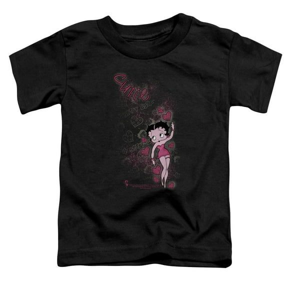 Betty Boop Cutie S/S Toddler T-Shirt Black