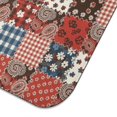 thumbnail image 5 of Pioneer Flower Floral Print Pattern Kitchen Dish Drying Mat 1 Pack, Ultra Absorbent Microfiber Drainer Mat, 16"x18", 5 of 6