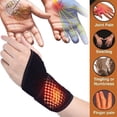 thumbnail image 4 of UDIYO 1 Pair Self-heating Magnetic Warm Wristband Wrist Support Brace Guard Protector, 4 of 7