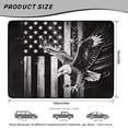 thumbnail image 7 of HUISEFOR American Flag Eagle Car Trunk Mat Stylish All Weather Trunk Protection Cargo Liner 29" x 39" Easy Installation Universal Fit for Most Cars SUV, 7 of 7