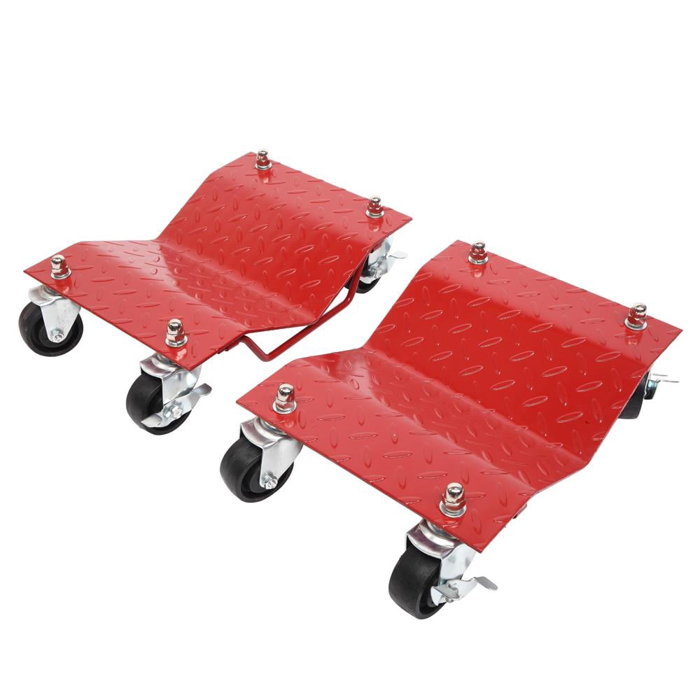 GoDecor Set of 4 Tire Wheel Dolly Vehicle Car Auto Repair Moving Tools ...