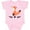 AD-Pink, variant on Inktastic Fox for Girls Woodland Animal Girls Baby Bodysuit