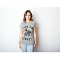 thumbnail image 2 of Womens Ride Em Cowboy Cowgirl Rodeo T shirt Funny Saying Cute Graphic Tee Womens Graphic Tees, 2 of 7