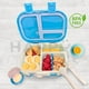 thumbnail image 4 of Lonchera para niños tipo bento box con compartimentos ajustables de sellado hermetico, tupper para lunch con cubiertos Incluidos, lunch box libre de fugas y antiderrames BPA Free, 4 of 10