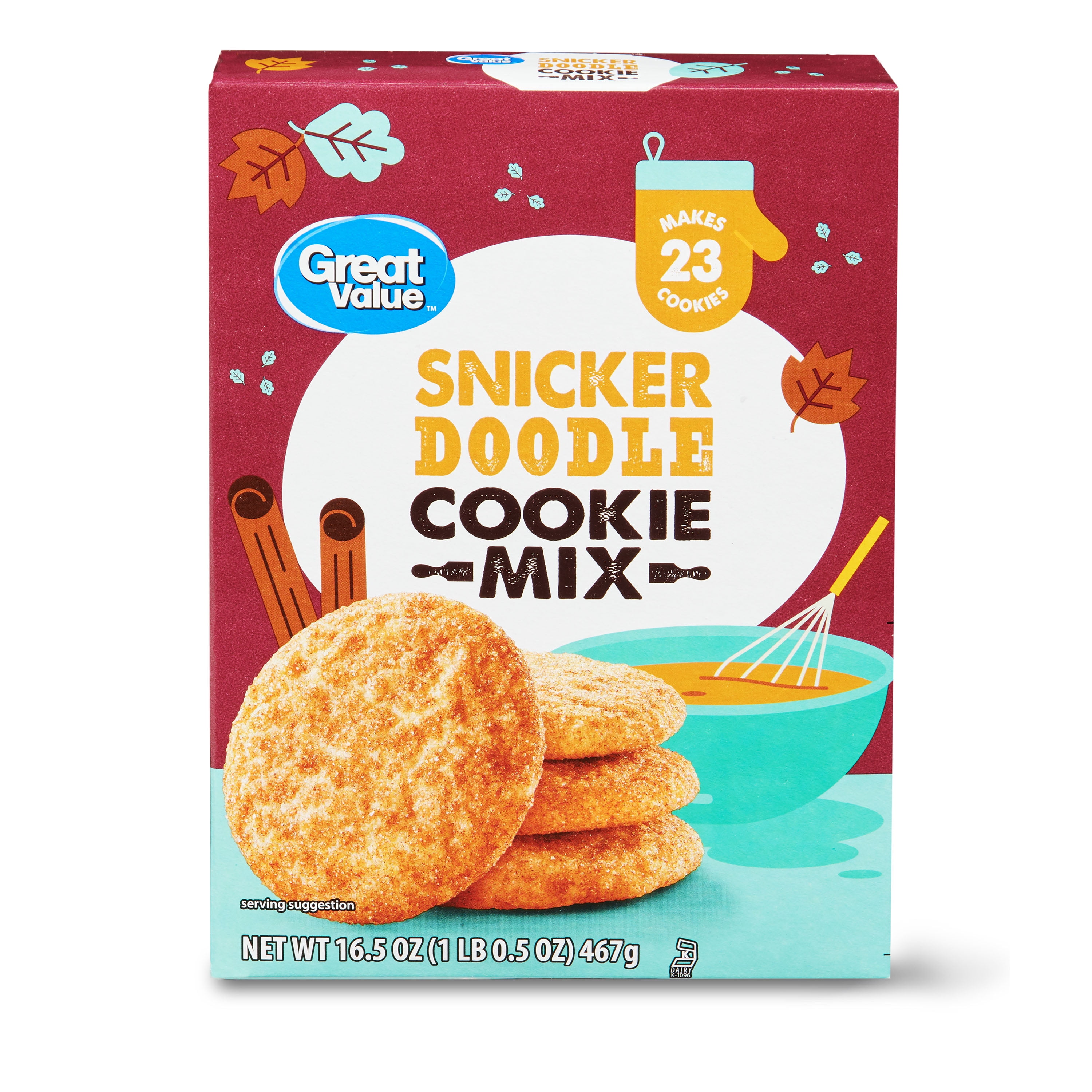 Great Value Snickerdoodle Mix, 16.5 oz