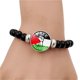 thumbnail image 2 of Palestinian Flag Braided Bracelet Palestine Four Style Flag Wristband Gift, 2 of 5