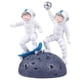 thumbnail image 1 of Sujetalibros de astronauta adorables, estatuas de sujetalibros, soportes para libros, colección de astronautas. azul, 1 of 7