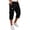 Black #003, variant on Mens Cargo Shorts Bermuda Casual Lightweight Below the Knee Shorts Tactical Travel Relaxed Fit Hiking Shorts, XL