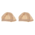 thumbnail image 3 of lionlar 2 Pcs Couvre-Chef pour Poupée 1/3 BJD Fixe - Filet DIY Couleur Nude, 3 of 8