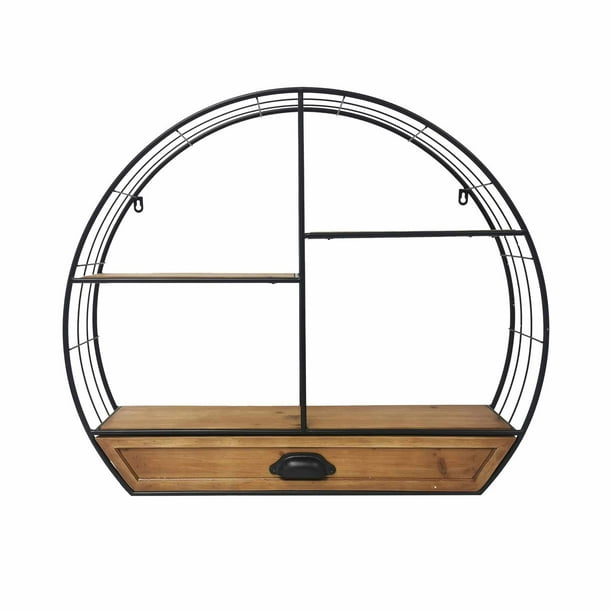 Iron on sale wall rack