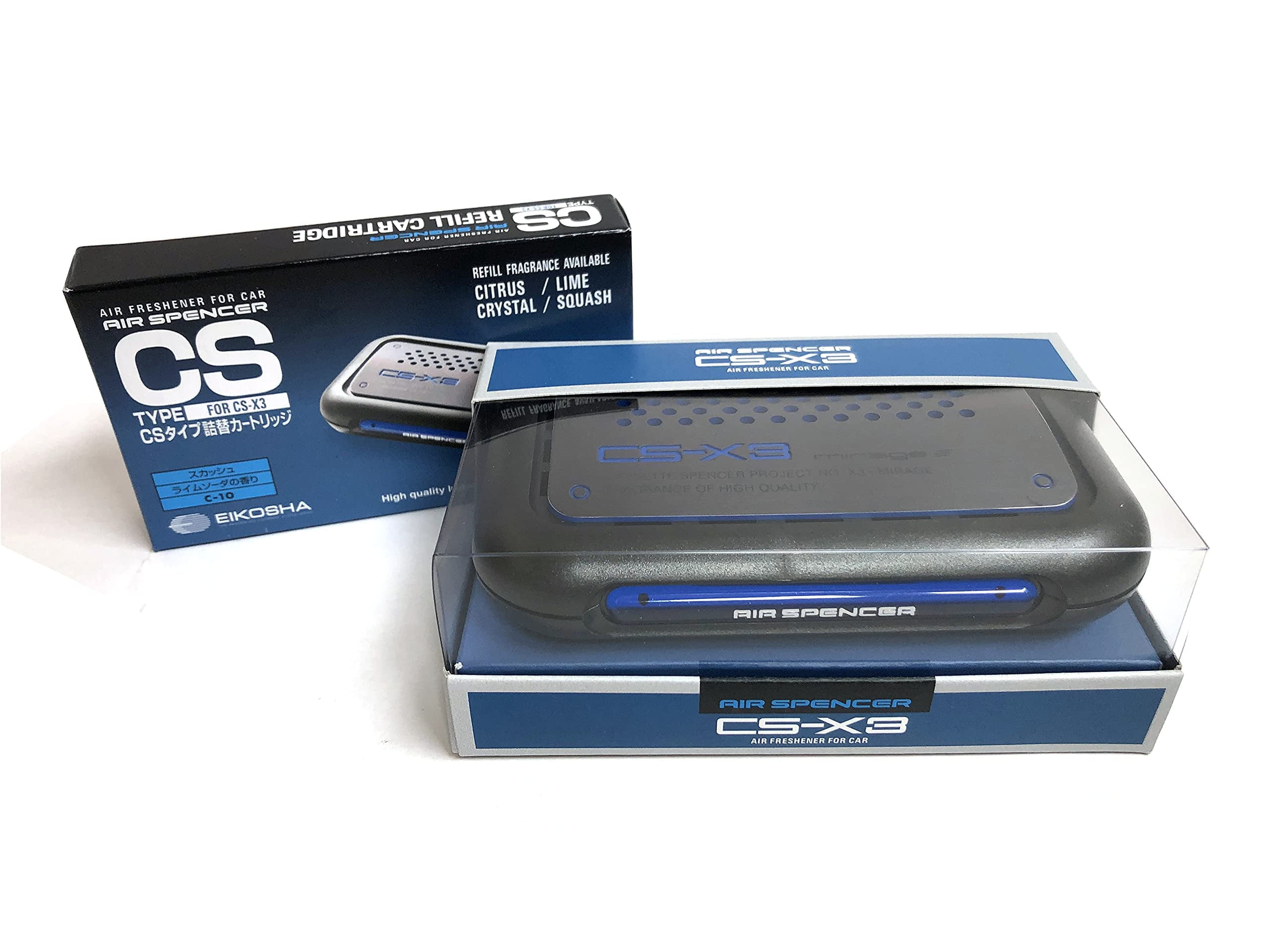 Air Spencer CSX3 Car Air Freshener and Refill Combo Squash Scent