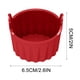 thumbnail image 3 of Tazas de freidora de aire Poacher | Ramekins antiadherentes de grado alimenticio | Molde para hornear muffins redondo de fácil liberación | Apto para horno apilable resistente al calor | 6.5x5cm, 3 of 3