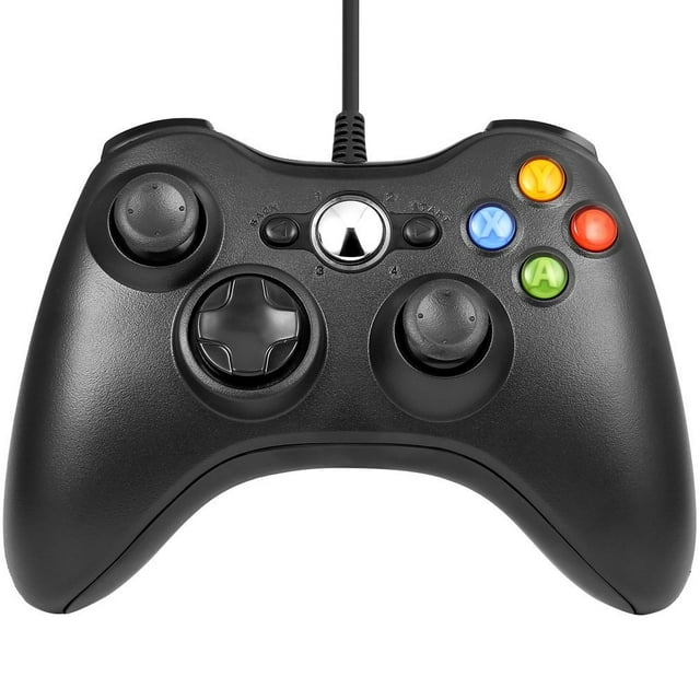 Gamepad USB BANYUO para Xbox 360 con botones ergonómicos en Los hombros Electrónica