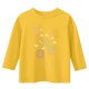 thumbnail image 4 of Blusas y camisas de cuello redondo y manga larga para niños, blusas/camisas de poliéster con estampado de corazones, mangas 3/4 y cuello redondo, elegantes e informales., 4 of 5