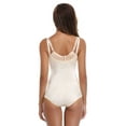 thumbnail image 5 of Women's Seamless Firm Control Shapewear Open Bust Bodysuit with Zipper Body Shaper Beige, 5 of 5