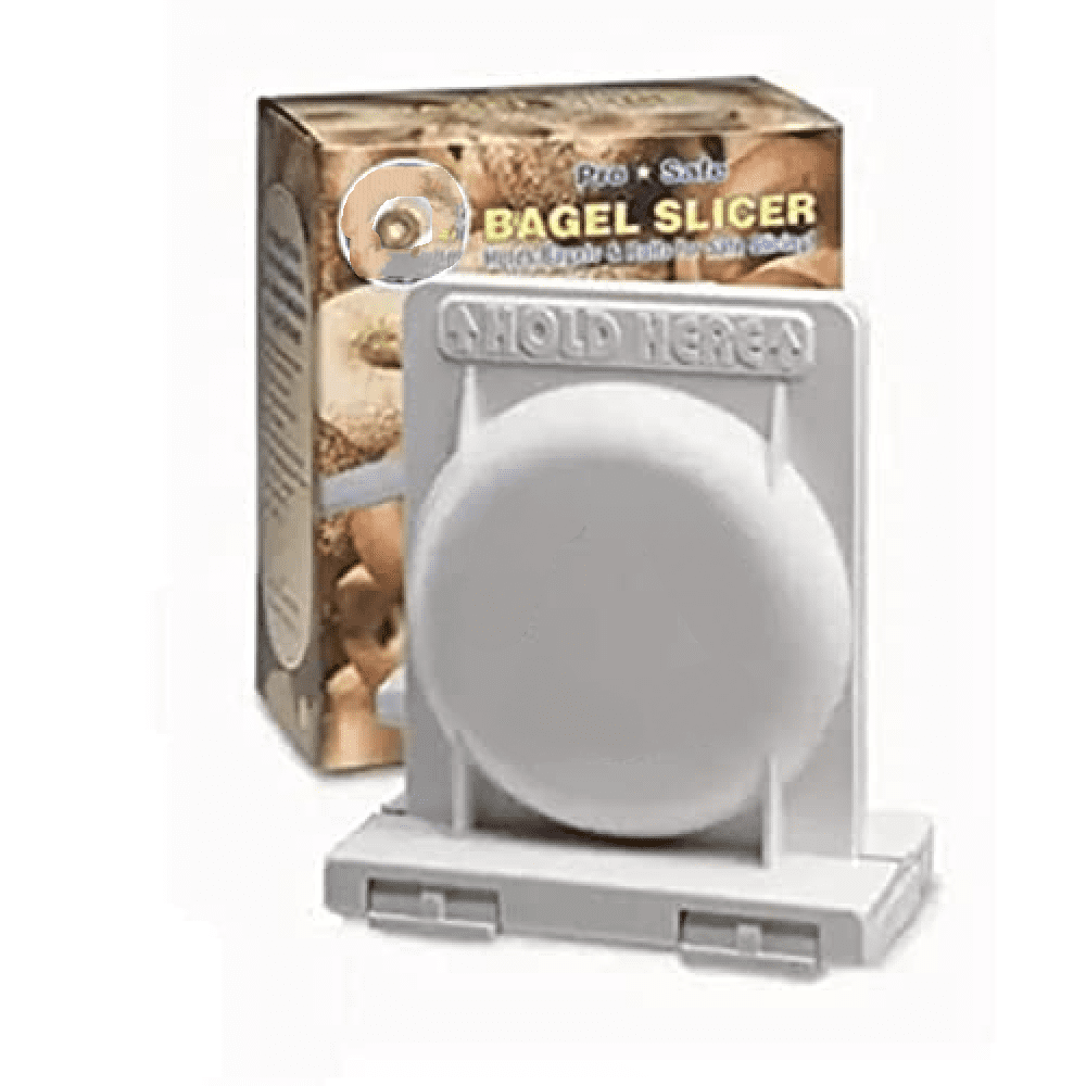 Bagel Slicer Safely Cut Large, Medium, Small Bagels For Home Kitchens