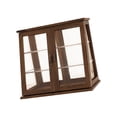 thumbnail image 5 of 1:6 1:12 Dollhouse Bakery Display Case Model Countertop Scenes Craft Pastry Display Case Model for Layout Sand Table Building walnut B, 5 of 8