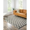 thumbnail image 5 of Jill Zarin Dorset Collection Area Rug - Dorset (5' 1" x 8' Rectangle Blackberry/Ivory), 5 of 13