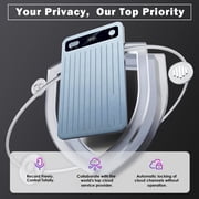 AI Voice Recorder, Transcribe Translate Summarize, Phone Recorder Compatible with Calls Interviews Lectures Meetings, Blue, 64GB