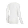 thumbnail image 2 of Women's Concepts Sport White/Royal New York Mets Long Sleeve V-Neck T-Shirt & Gauge Pants Sleep Set, 2 of 3