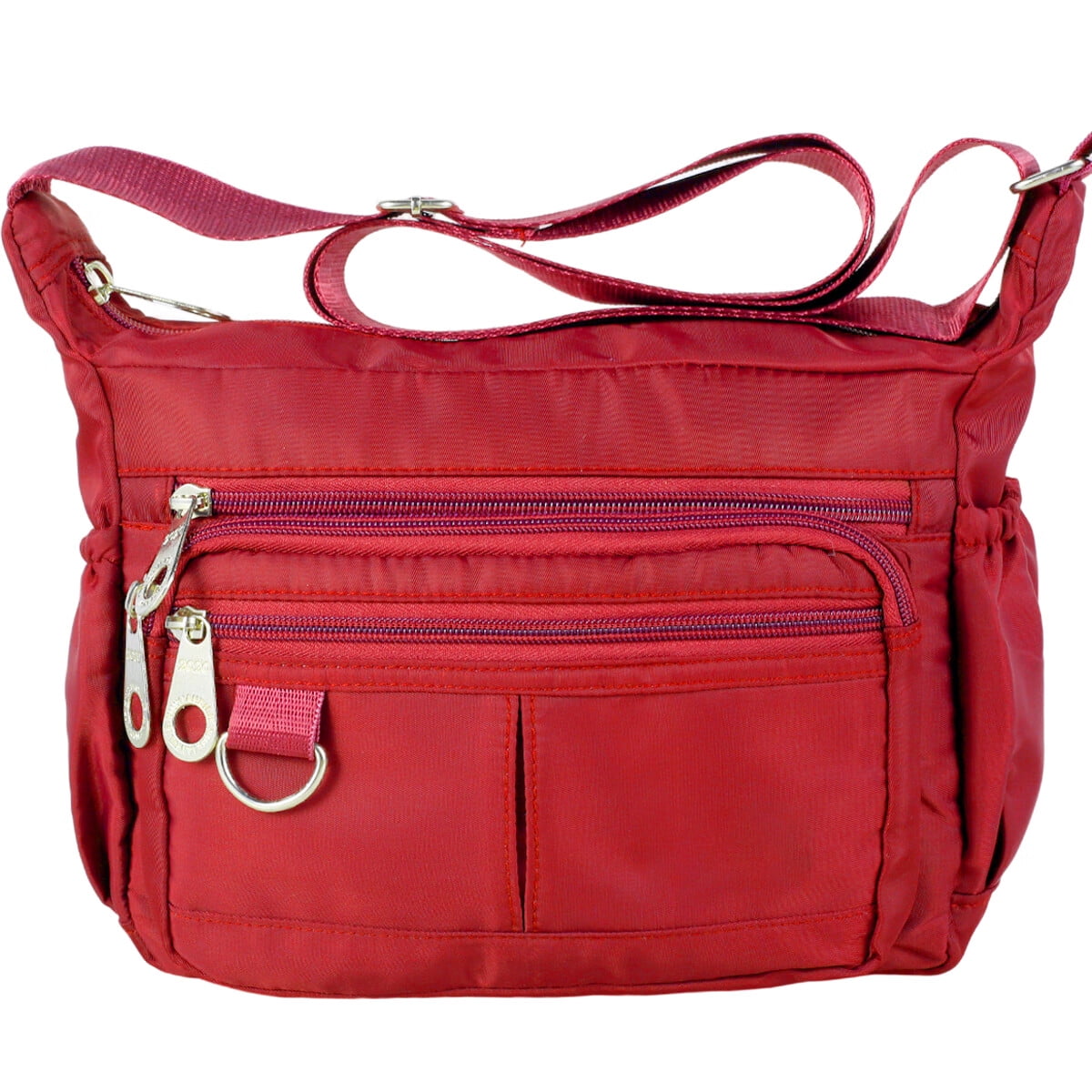 Multi Pocket Messenger Handbag Women Crossbody Bag Large Capacity