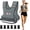 Gray-04-10 LB, variant on TB3C 4-10 lb Adjustable Weighted Vest, Womens Weight Vest for Running, Walking, Black