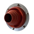 thumbnail image 4 of Estufa de silicona Zulema Jack Flue Base redonda Resistente a altas temperaturas Tubería de techo flexible, 4 of 8