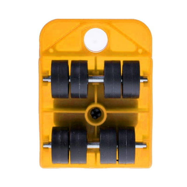 Rodillo móvil para electrodomésticos Zulema Amarillo Rodillo móvil para electrodomésticos