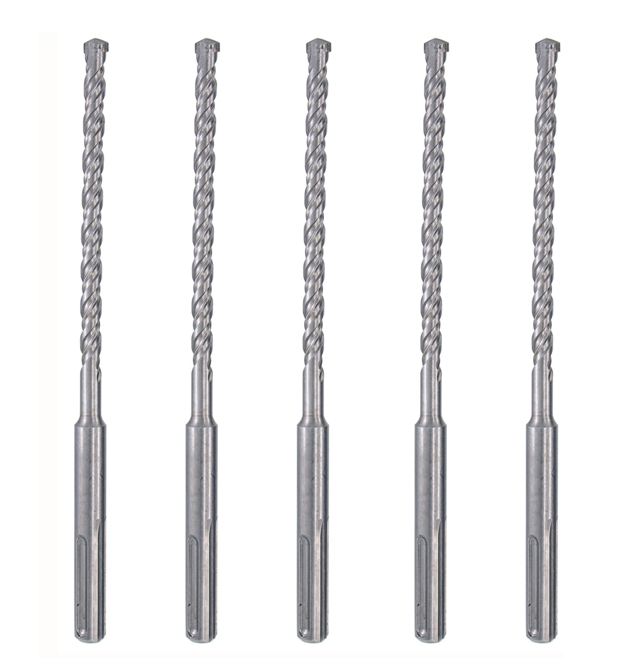 MaxCraft SDSPlus Rotary Hammer Drill Bit Set Drill Concrete Stone 5Pcs 5/32" x 8"
